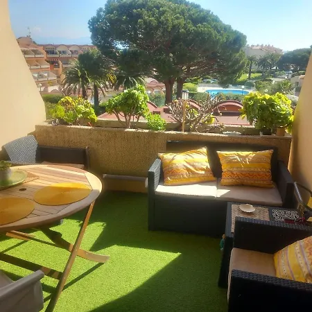 Antibest2 2 Pers Sea Pool Terrac Park 14 Night Min Apartman Antibes